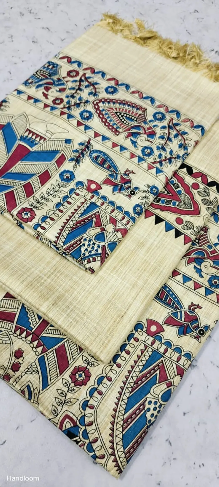 Exclusive Collection – Khadi Cotton Dupion Dress Material